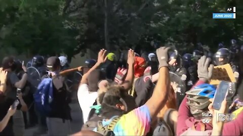 People notice contrast between law enforcement response during U.S. Capitol riots, BLM protests