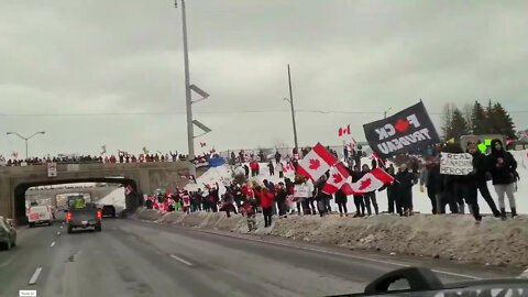 Tribute to the Canadian Freedom Convoy - 🎵 Brent Foster - Rollin' On 🎵