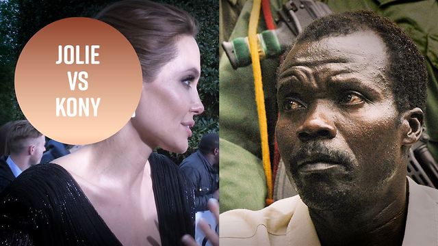 Angelina Jolie was game to capture a war lord