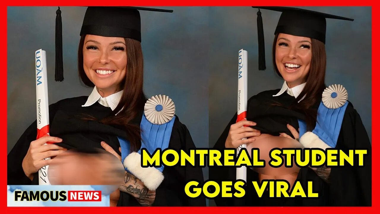 Grad Photo Goes Viral For @IAmHely From The University Of Quebec in Montreal | Famous News