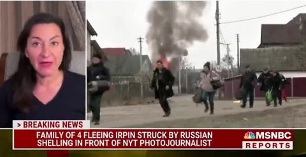 NYT Photojournalist Describes Moment Russian Mortar Hit Family In Front of Her