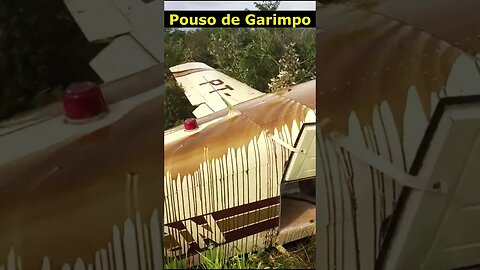 Pouso de Garimpo #garimpo #plane