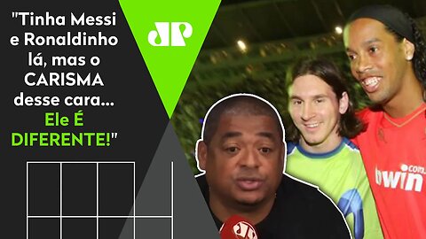 "Eu NUNCA vi nada igual!" Vampeta REVELA qual é o jogador que PARA TUDO por onde passa!