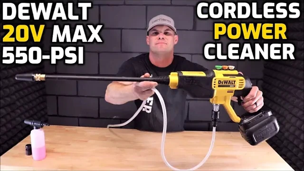 DeWALT 20V MAX 550-PSI Cordless Power Cleaner