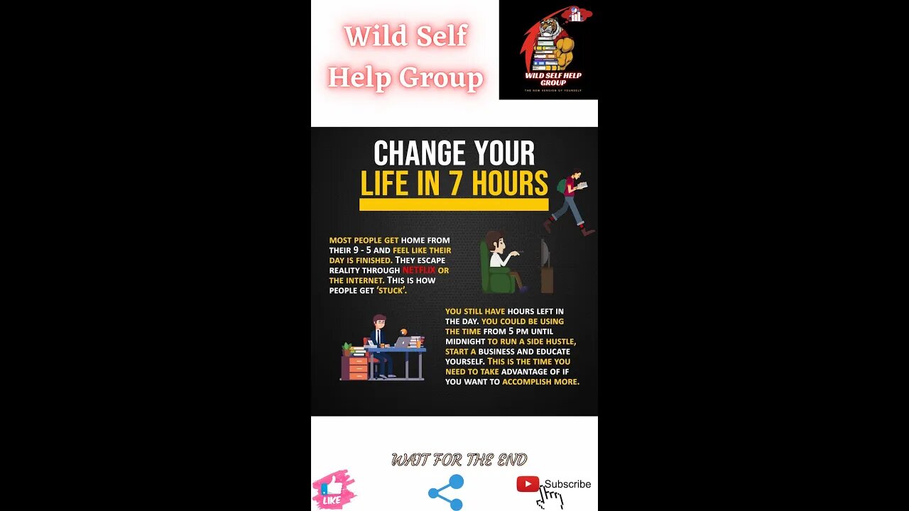 🔥Change your life in 7 hours🔥#short🔥#motivation🔥#wildselfhelpgroup🔥8 march 2022🔥