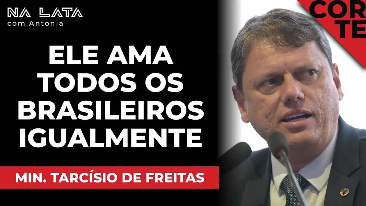 VAMOS PENSAR NO BRASIL! - Cortes do Na Lata com Min. Tarcísio de Freitas