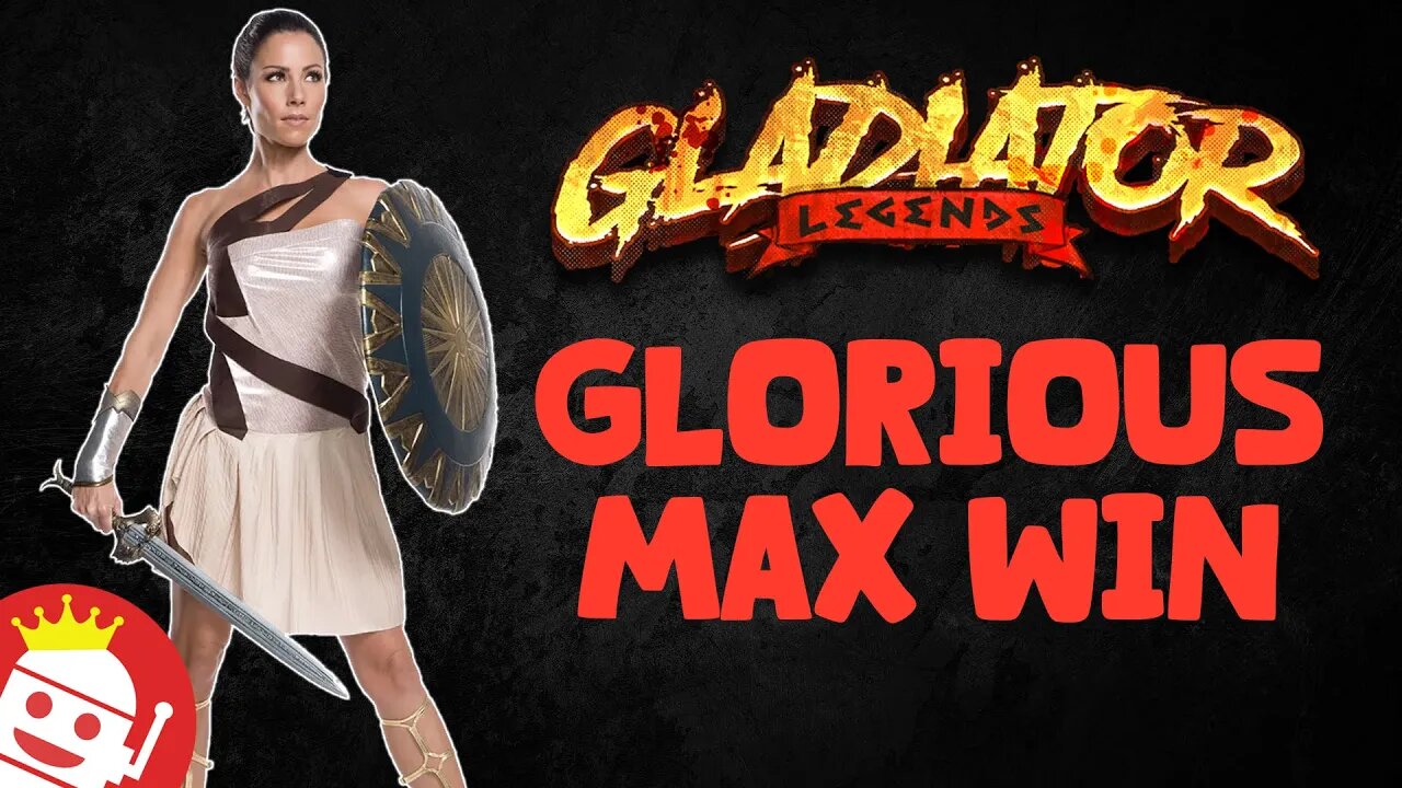 🔥 HUGE 10,000X MAX WIN ON HACKSAW'S GLADIATOR LEGENDS SLOT!