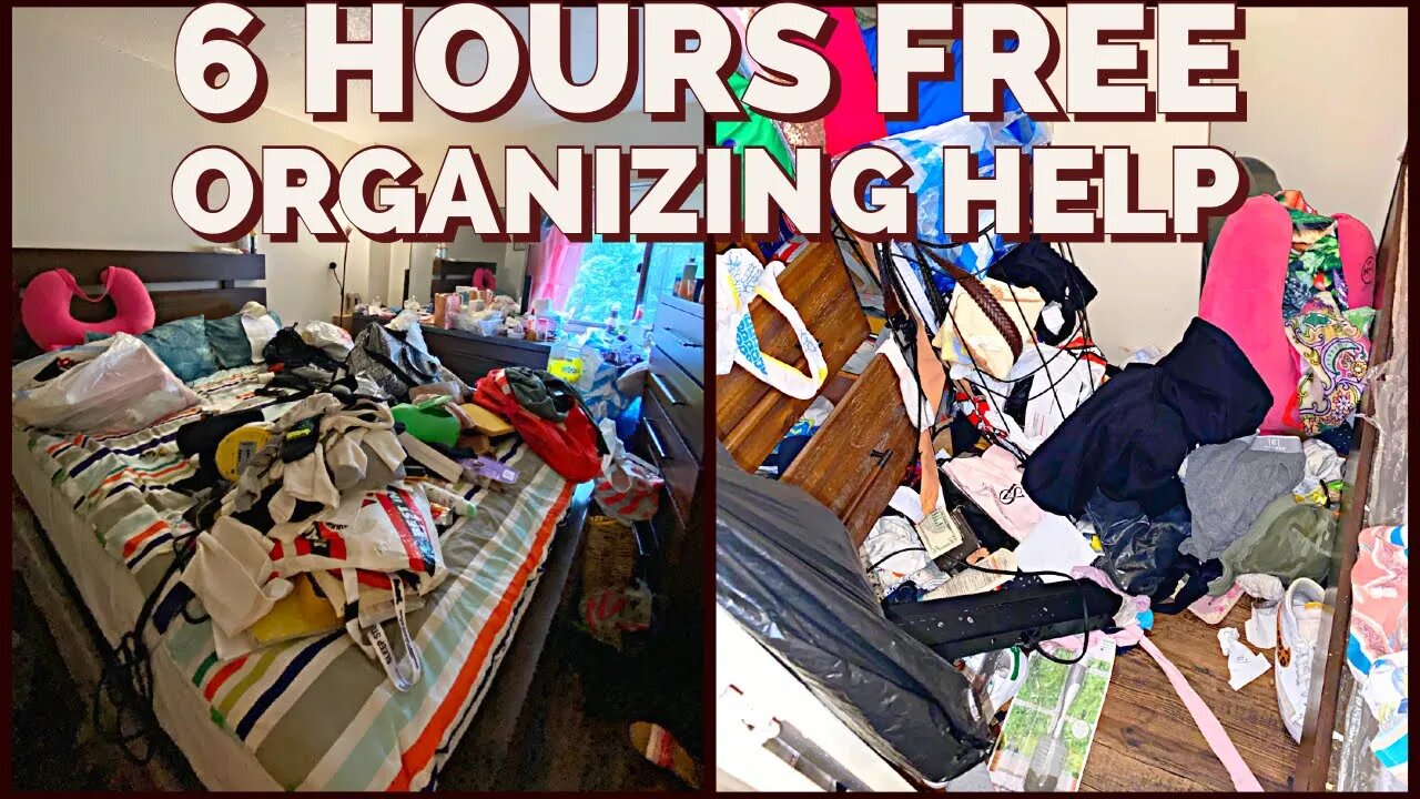 DECLUTTERED BEDROOM ORGANIZING FOR FREE #vlog #motivation #organizing #free #family #mom