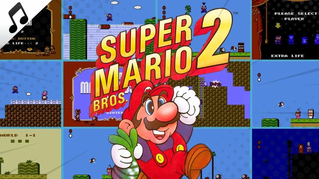 Super Mario Bros 2 (NES) OST - Overworld Theme