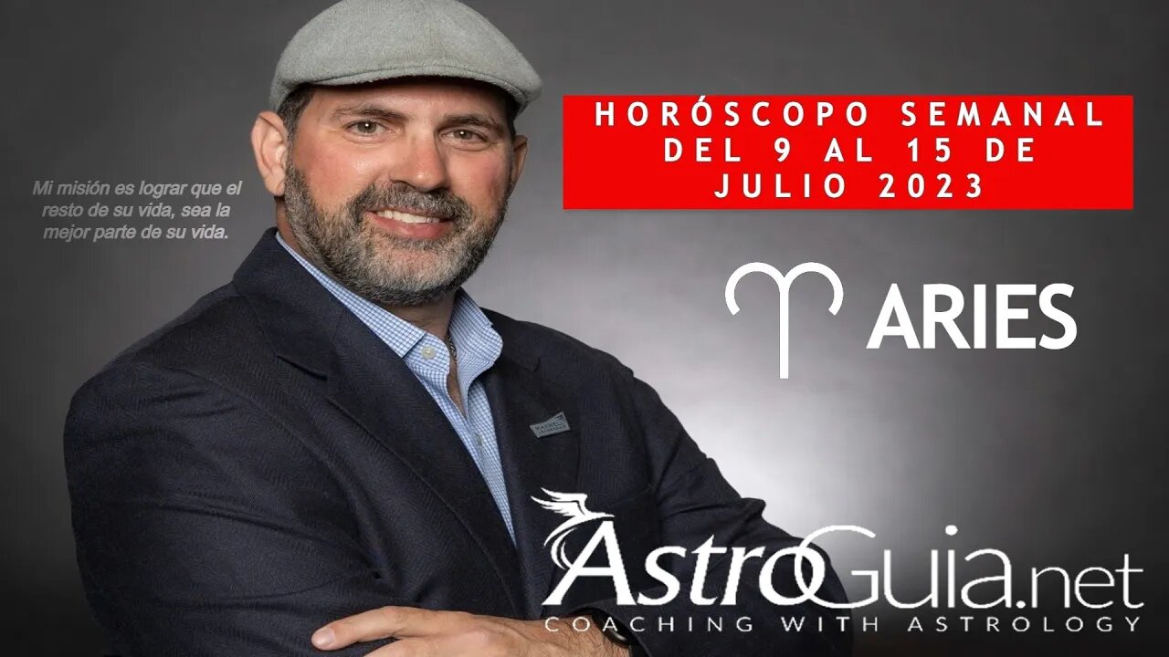 ♈ ARIES - HORÓSCOPO SEMANAL DESDE EL 9 AL 15 DE JULIO 2023 - JORGE ROQUE | ASTROGUIA