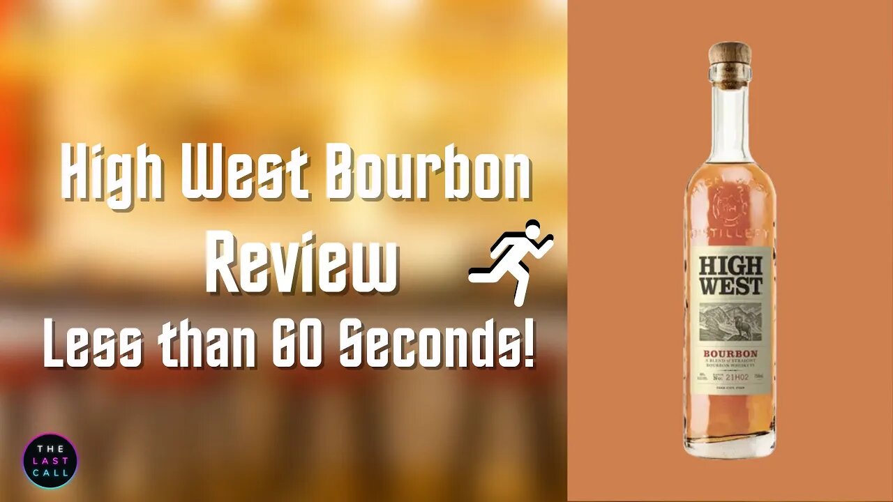 High West American Prairie Bourbon Reviewed in Less than 60 Seconds!