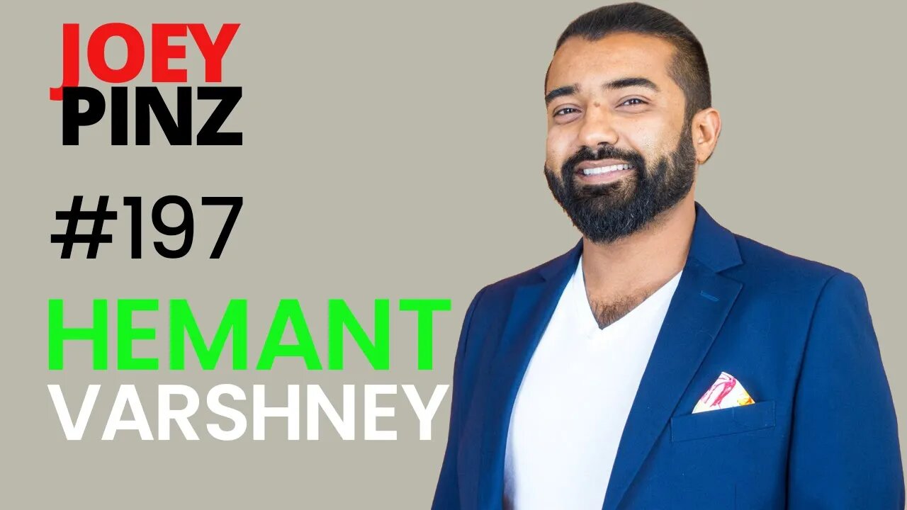 #197 Hemant Varshney: Growth Digital Marketing to Aviation| Joey Pinz Discipline Conversations