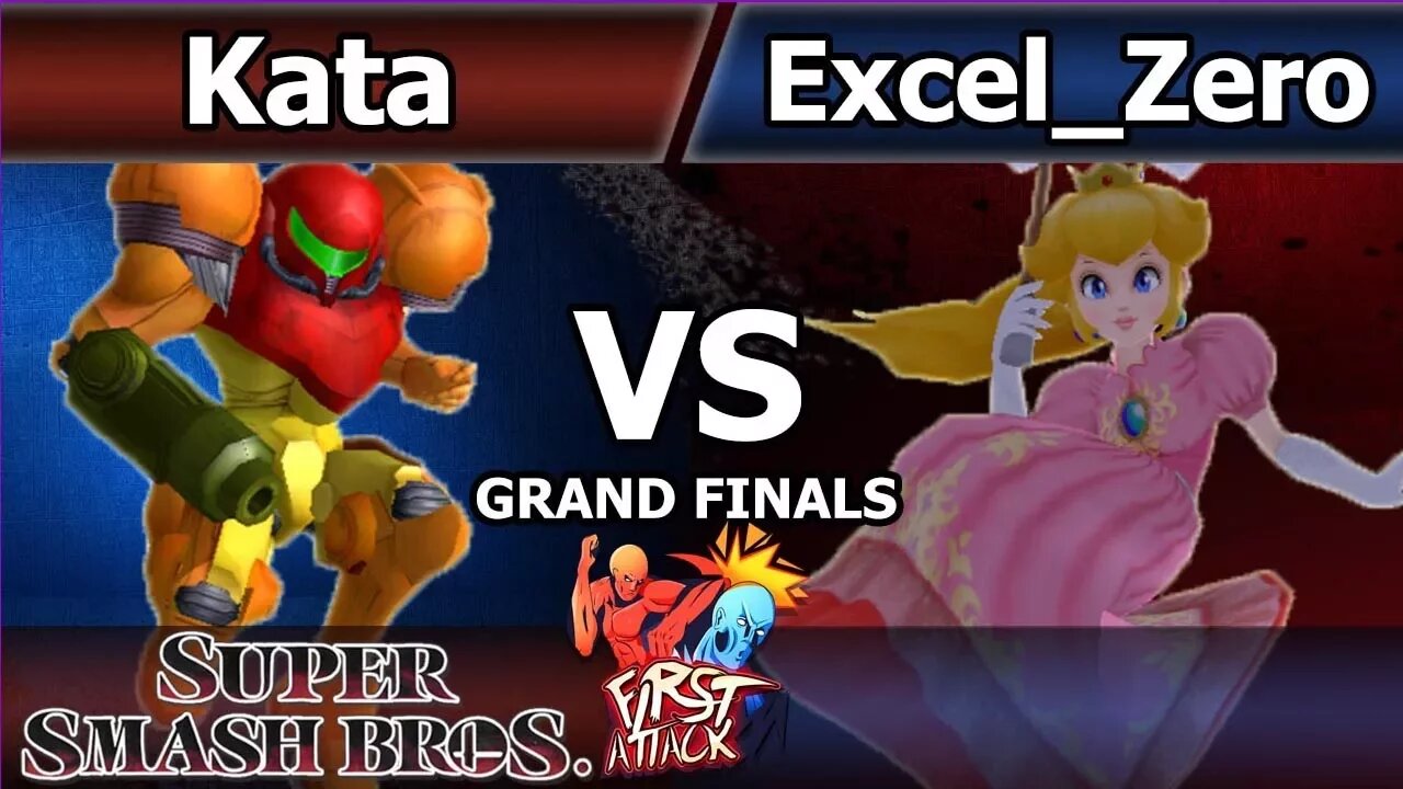 ET Kata (Samus) vs. IFF Excel_Zero (Peach) - Melee Singles Grand Finals - First Attack