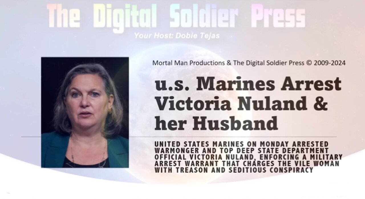 Breaking: u.s. Marines Arrest Victoria Nuland and her Husband