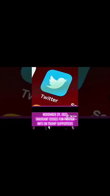 Jack Smith Oders Warrant for Twitter Trump Supporters