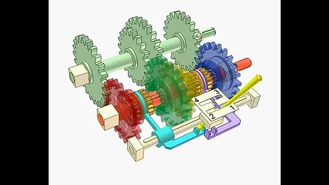 2131 Shifting gear mechanism 6d