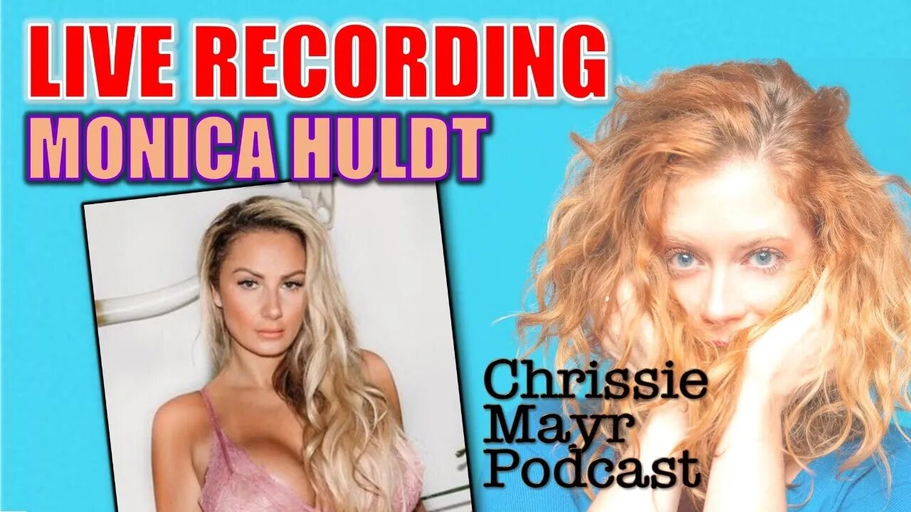 LIVE Chrissie Mayr Podcast with Monica Huldt! Supermodel, Content Creator, Polish-born, Roe V. Wade