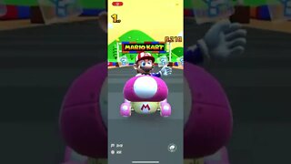 Mario Kart Tour - Pink Mushmellow Gameplay (Los Angeles Tour Gift Reward Kart)