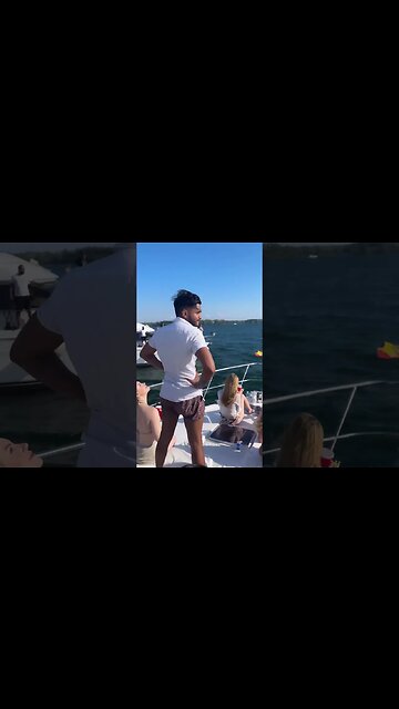 Yacht Party With Bikini Models