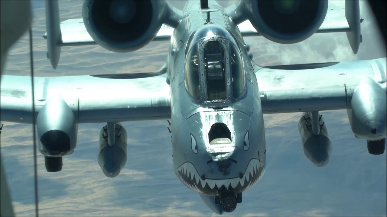 KC-10 Extender Refueling A-10s