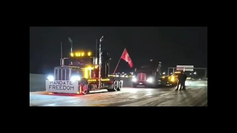 CANADIAN TRUCKER FREEDOM CONVOY 2022