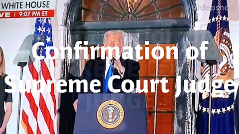 Trump/judges Swearing-In Ceremony