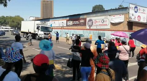 SOUTH AFRICA - Pretoria - EPWP March - Video (dE4)