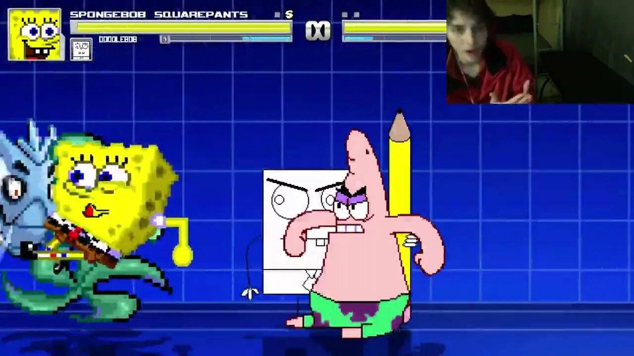 SpongeBob SquarePants Characters (SpongeBob And Squidward) VS Ditto The Pokemon In An Epic Battle