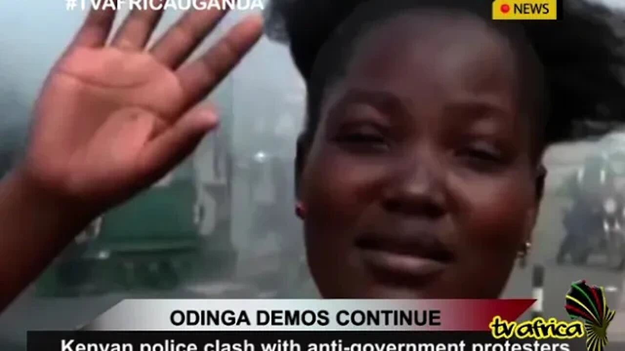 ODINGA DEMOS CONTINUE: Kenyan police clash with anti-government protesters