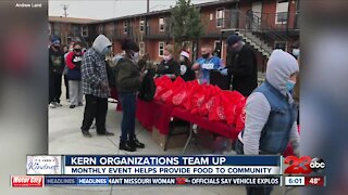 Local organizations team up to provide food and other necessities to community members in need