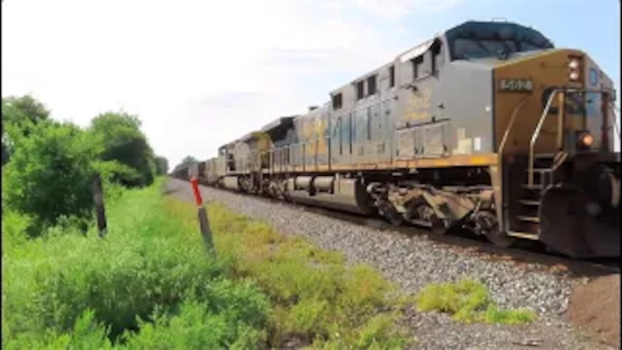 CSX K183 Empty Coke Express Train from Sterling Ohio July 3, 2021