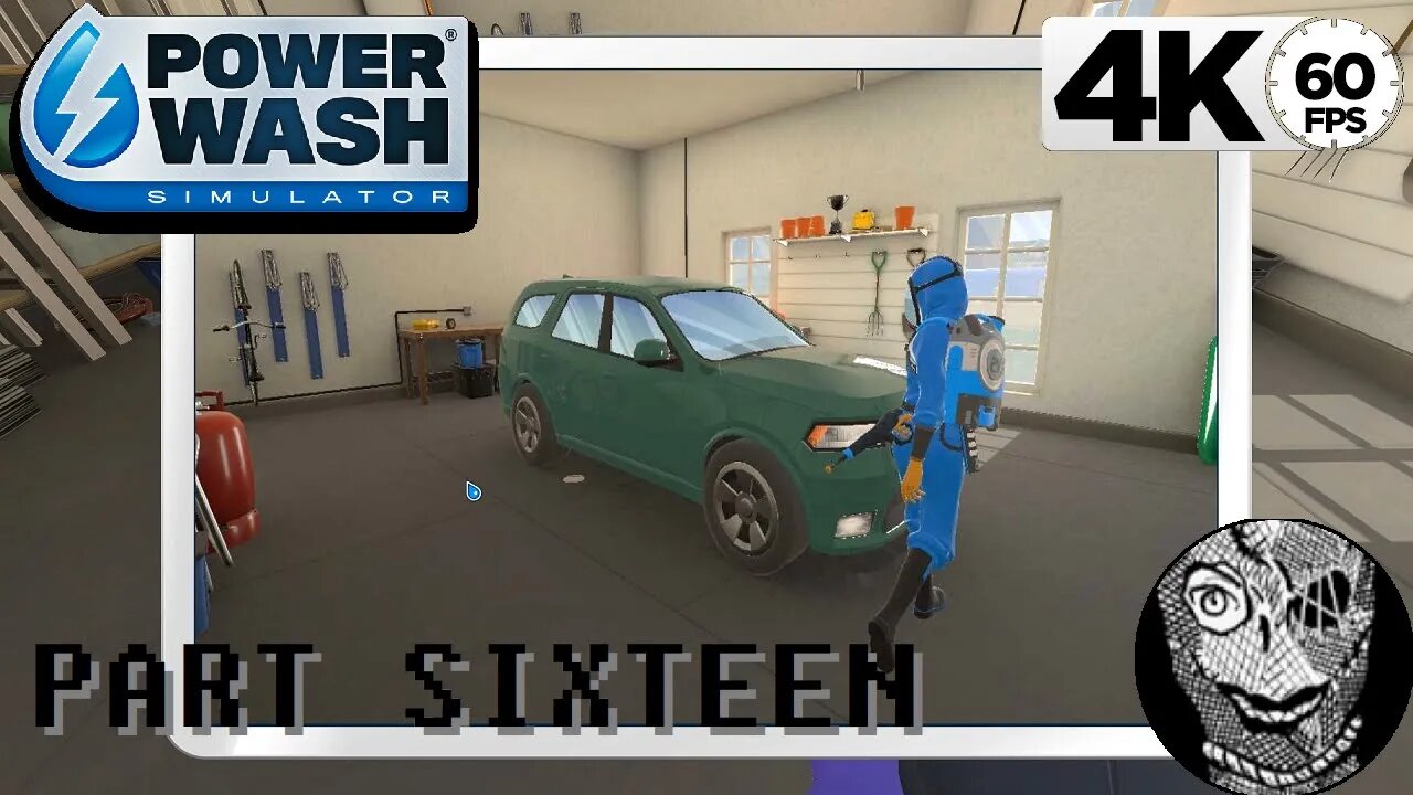 (PART 16) [Clean the SUV] PowerWash Simulator 4k60