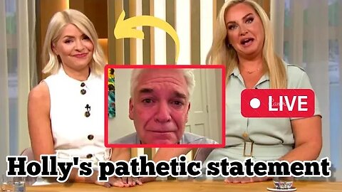 Holly Willoughby pathetic statement to the public (LIVE REACTION)