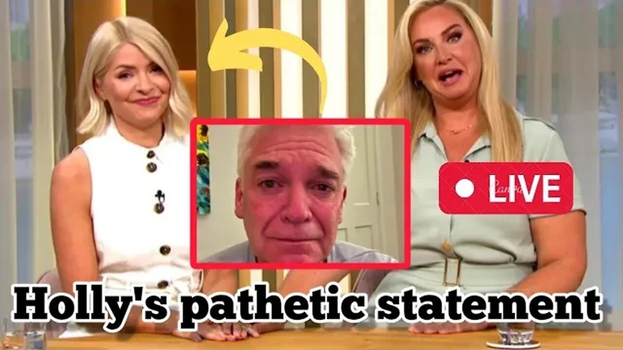 Holly Willoughby pathetic statement to the public (LIVE REACTION)