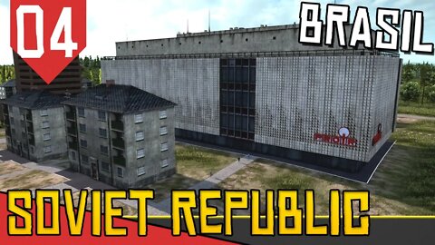 Novo SHOPPING CENTER da Mais-Valia- Workers & Resources Soviet Republic #04[Gameplay Português PTBR]