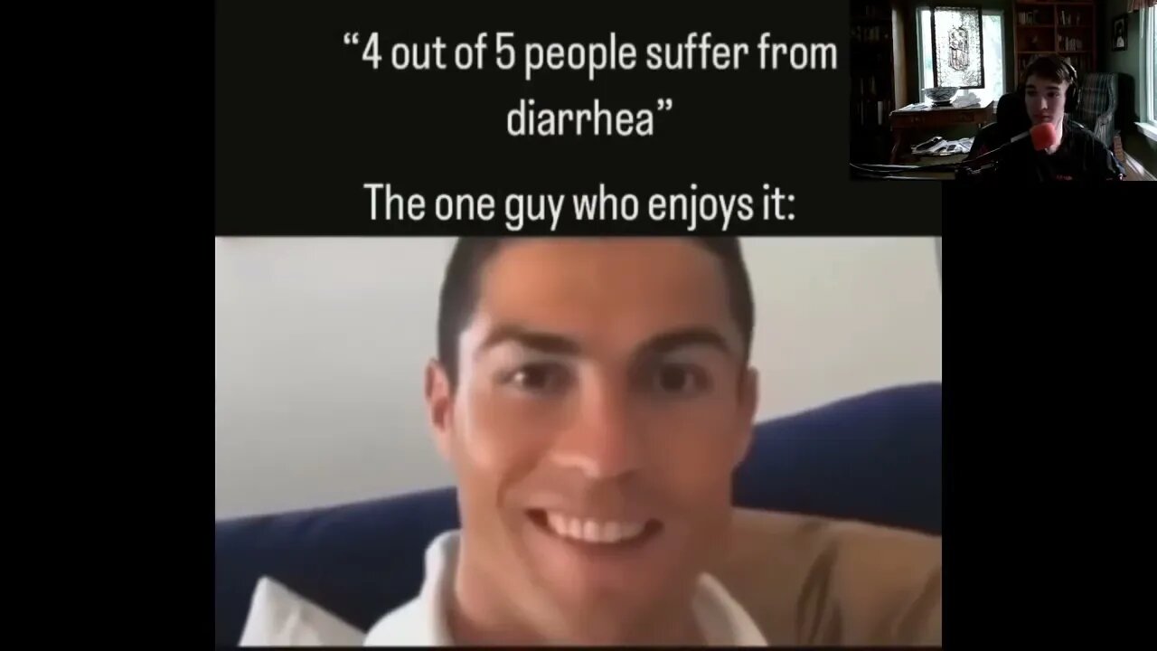 Laughing at funny Memes