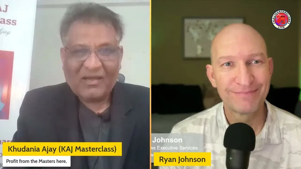 How To Grow More & Risk Less In Business With Ryan Johnson | KAJ Masterclass LIVE