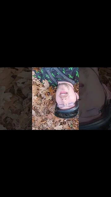 DUMB BIKE CRASH 😖 When the Leaves are like ICE! ❄️