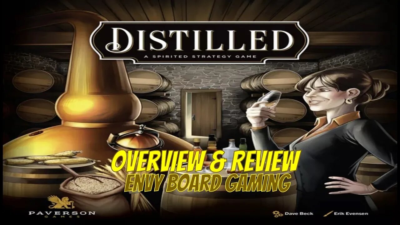 Distilled Board Game Overview & Review