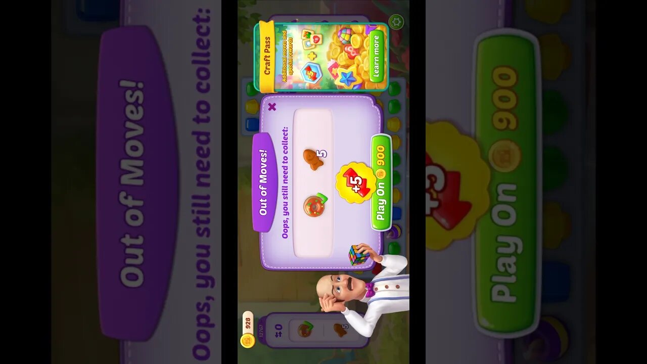 Shorts Playrix Homescapes Gameplay Walkthrough Level 12767-130