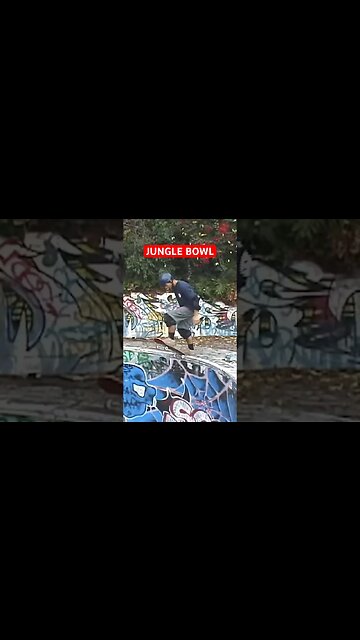 Riding A Secret Empty Pool In LA: Jungle Bowl