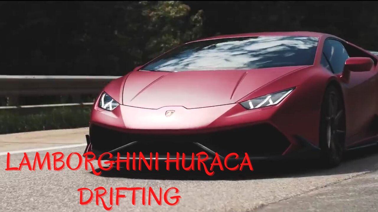 LAMBORGHINI HURACAN DRIFTING