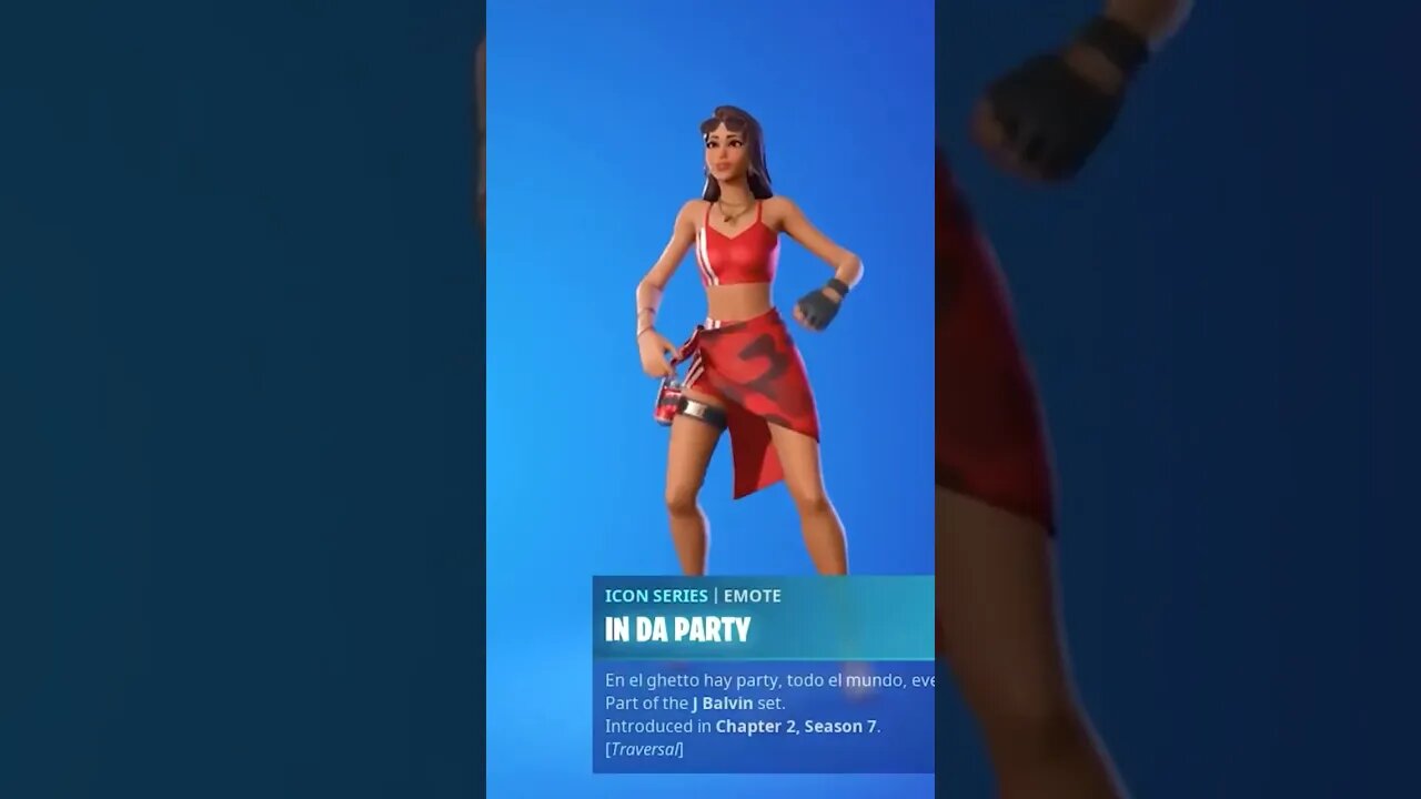 Fortnite In Da Party Emote