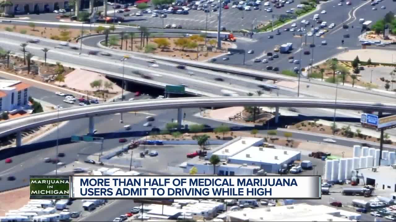 Study: More than half of Michigan medical marijuana users admit to driving while high
