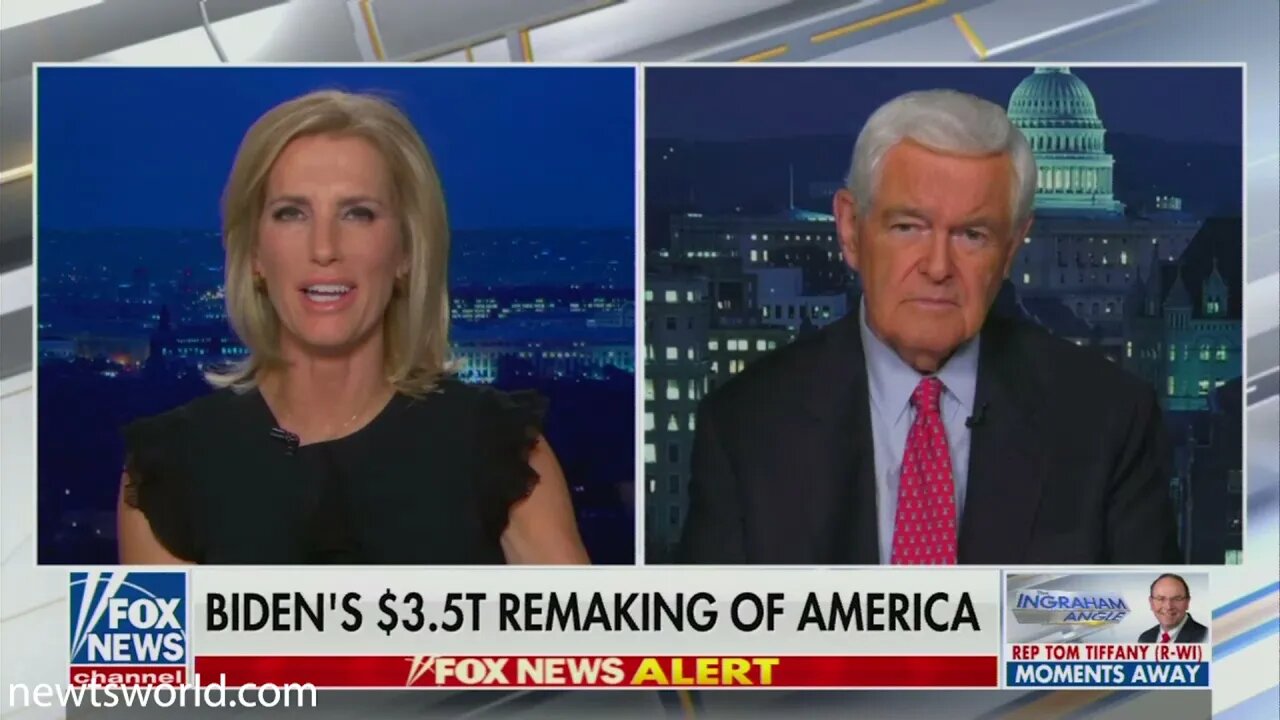 Newt Gingrich on Fox News Channel's the Ingraham Angle | September 23, 2021