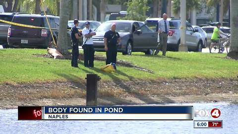 Dive team pulls body from pond near Naples Airport