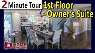 Custom Designed Home w/ 1st Floor Owner's Suite | 2-Minute House Tour - Custom House Ideas