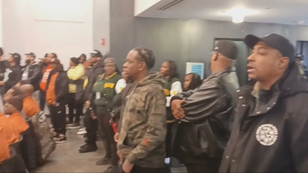 Tamika Mallory The Gun Violence Emergency Summit inside W83 Redeemer 150 W83rd Street NY NY 3/4/23