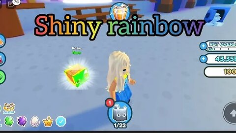 pet simulator X / Roblox / shiny rb / inventory