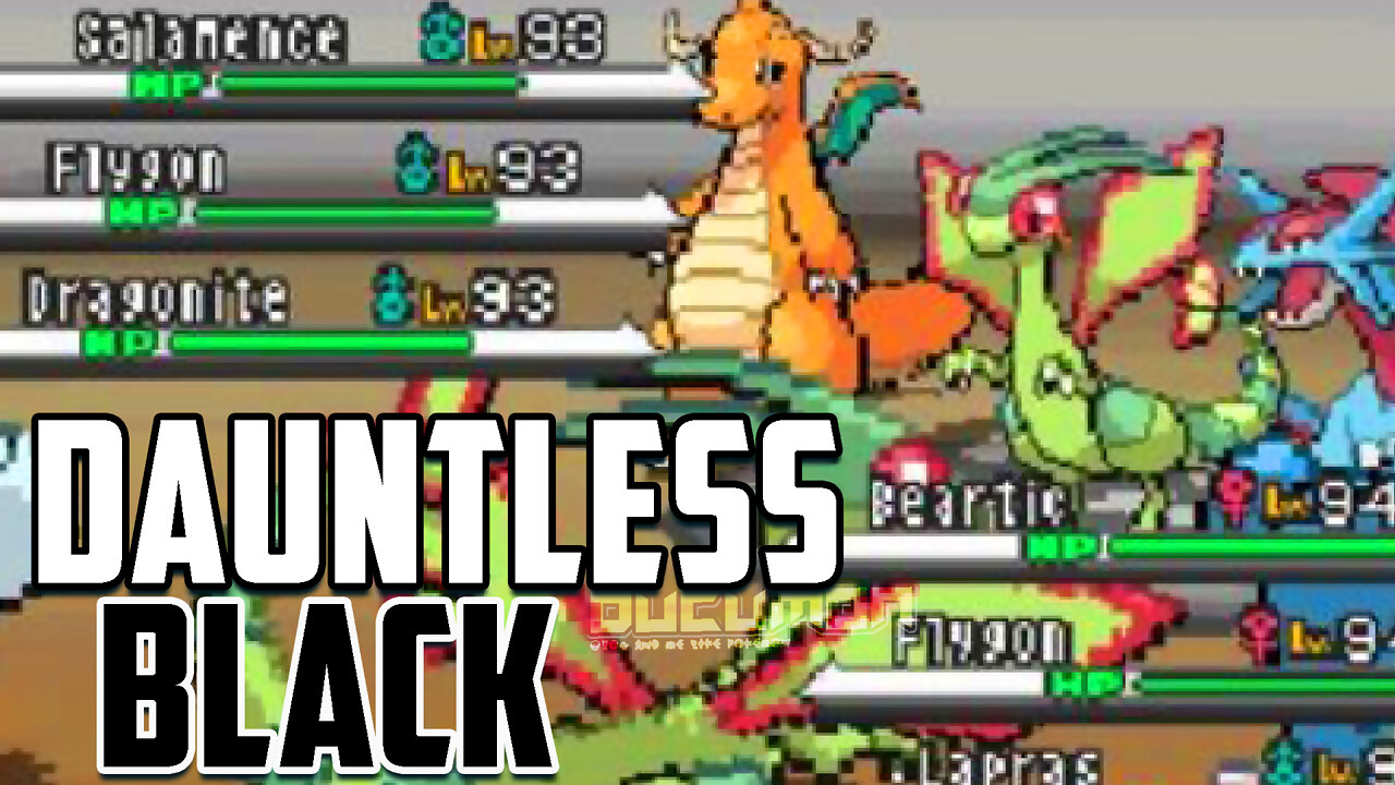 Pokemon Dauntless Black - New Vallina NDS Hack ROM for those who want a serious challenge 2022